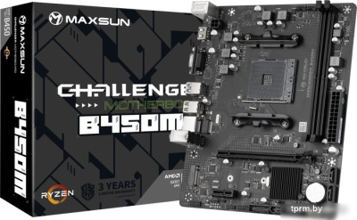 Материнская плата Maxsun Challenger B450M 