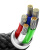 Кабель Baseus Glimmer Series USB Type-C - Lightning (2 м, черный) 