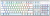 Клавиатура A4Tech Fstyler FS100 Neon (серебристый/голубой) Клавиатура A4Tech Fstyler FS100 Neon (серебристый/голубой)