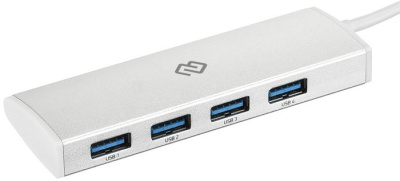 USB-хаб Digma HUB-4U3.0-UC-S 