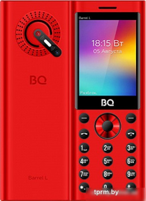 Кнопочный телефон BQ BQ-2458 Barrel L (красный) 