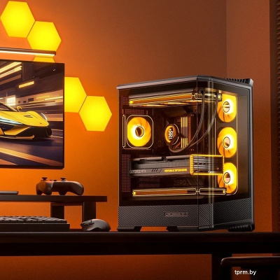 Корпус Jonsbo D400 (черный) 