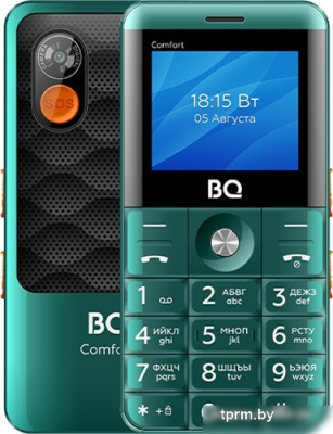 Кнопочный телефон BQ-Mobile BQ-2006 Comfort (зеленый) 