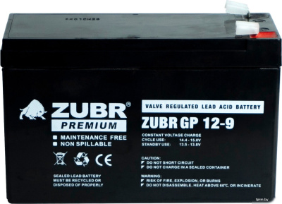 Аккумулятор для ИБП Zubr GP 12-9 