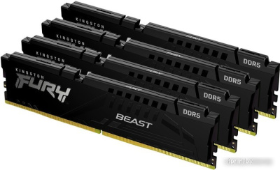 Оперативная память Kingston FURY Beast 4x32ГБ DDR5 5600МГц KF556C40BBK4-128 