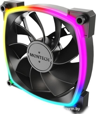 Вентилятор для корпуса Montech RX120 PWM (черный) 