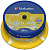 DVD+RW диск Verbatim 4.7Gb 4x Verbatim DLP Silver по 25 шт. CakeBox 043489 