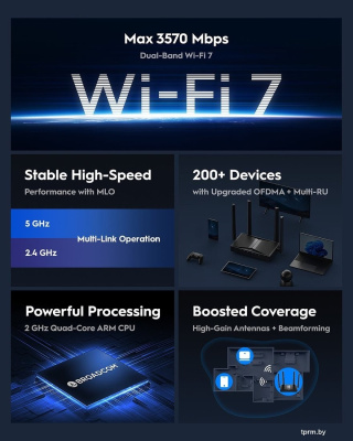 Wi-Fi роутер Cudy WR3600H 1.0 