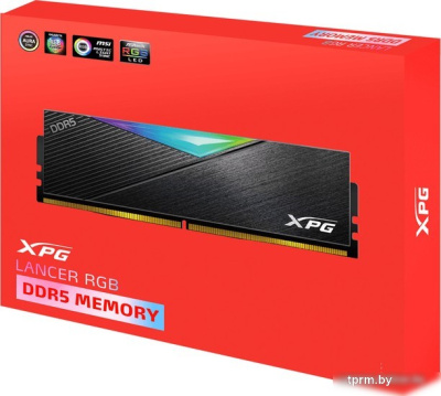 Оперативная память ADATA XPG Lancer RGB 2x32ГБ DDR5 6400МГц AX5U6400C3232G-DCLARBK 