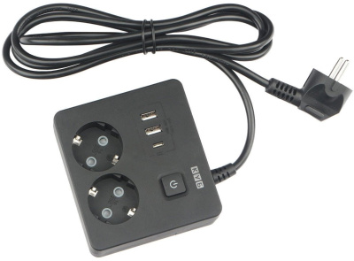 Сетевой фильтр Power Cube PC-1B-2M 