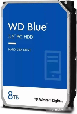 Жесткий диск WD Blue 8TB WD80EAAZ 