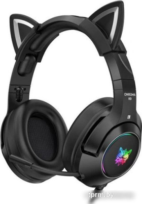 Наушники Onikuma K9 Cat Ears (черный) 