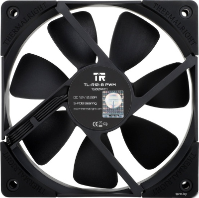 Вентилятор для корпуса Thermalright TL-R12-B (черный) 
