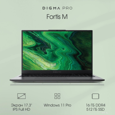 Ноутбук Digma Pro Fortis M DN17P3-8DXW03 