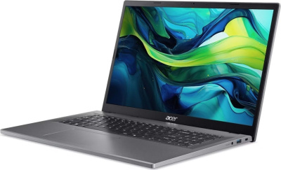 Acer Aspire Go 17/ AG17-31P-36AZ/ i3-N355/ 17.3 ComfyView FHD IPS AG 16:9/ UMA/ 16GB/ 512GB/ Win11H/ Steel Gray ноутбук NX.J45EL.004 