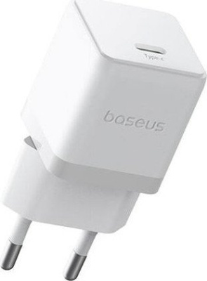 Baseus Palm Fast Charger 1C 20W EU P10111602213-01 (белый) 