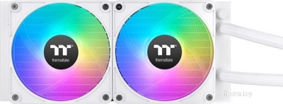 Жидкостное охлаждение для процессора Thermaltake TH240 V2 Ultra EX ARGB Snow Edition CL-W425-PL12SW-A 