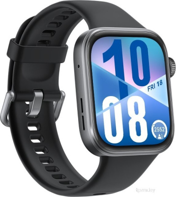 Умные часы Huawei Watch FIT 4 (черный, с черным силиконовым ремешком, международная версия) 