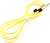 Кабель Cablexpert CCAB-01-35MM-1MY 3.5 мм - 3.5 мм (1 м, желтый) 