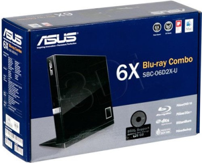 Оптический накопитель ASUS SBC-06D2X-U 