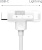 Кабель Momax DL56W 1-Link Flow Duo USB Type-C - Lightning/USB Type-C (1.5 м, белый) Кабель Momax DL56W 1-Link Flow Duo USB Type-C - Lightning/USB Type-C (1.5 м, белый)