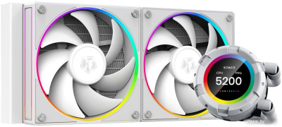 Система жидкостного охлаждения для процессора ID-Cooling SL240 White 