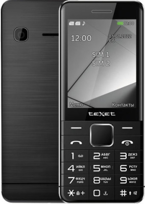 Кнопочный телефон TeXet TM-425 (черный) 