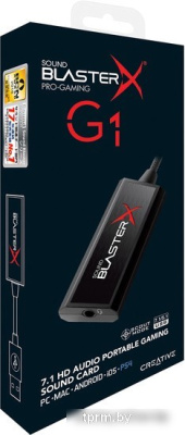 Звуковая карта Creative Sound BlasterX G1 
