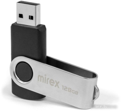 USB Flash Mirex Color Blade Swivel Rubber 2.0 128GB 13600-FMURS128 