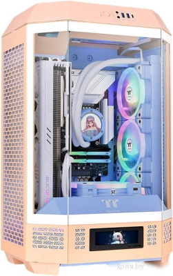 Thermaltake The Tower 300 Peach Fuzz CA-1Y4-00SKWN-00 