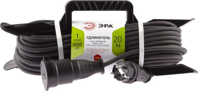 Удлинитель ЭРА UFx-1e-20m Б0050868