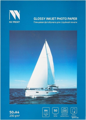 NV Print Глянцевая A4 230 г/м2 50 л NVP-230GlA4s50 
