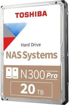 Жесткий диск Toshiba N300 Pro 20TB HDWG62AUZSVB