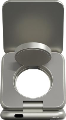 Беспроводное зарядное Magssory Fold Pro 3 в 1 WCH063 (титановый) 