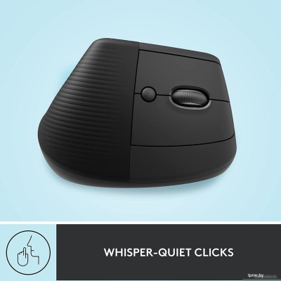 Вертикальная мышь Logitech Lift (графит) 