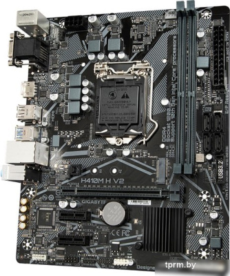 Материнская плата Gigabyte H410M H V2 (rev. 1.0) 