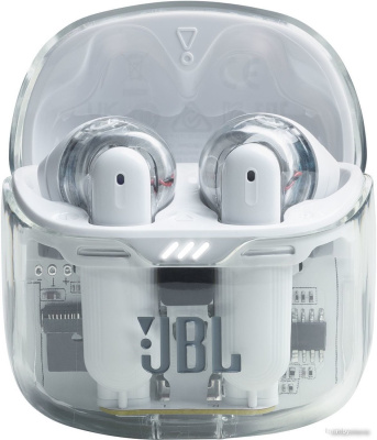 Наушники JBL Tune Flex Ghost (белый, китайская версия) 
