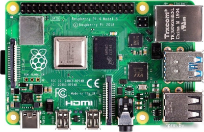 Одноплатный компьютер Raspberry Pi 4 Model B 1GB 