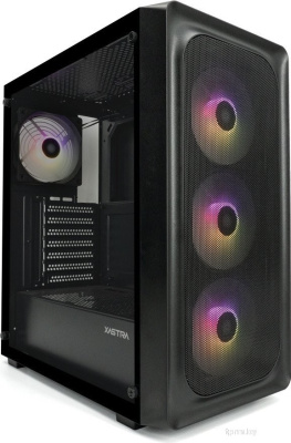 Корпус XASTRA A407 4ARGB (черный) 