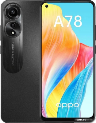 Смартфон Oppo A78 CPH2565 8GB/128GB международная версия (черный) 