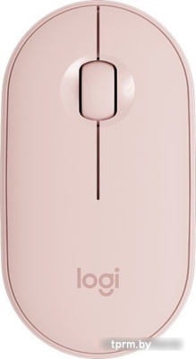 Мышь Logitech M350 Pebble (розовый) 