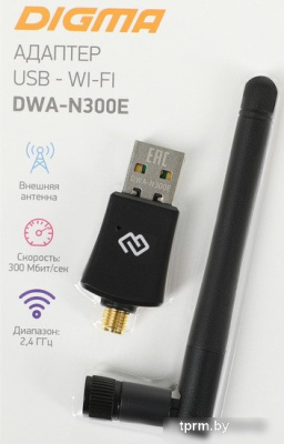 Wi-Fi адаптер Digma DWA-N300E 