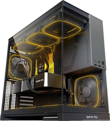 Корпус Geometric Future Model 5 5FAN (черный/серый) 