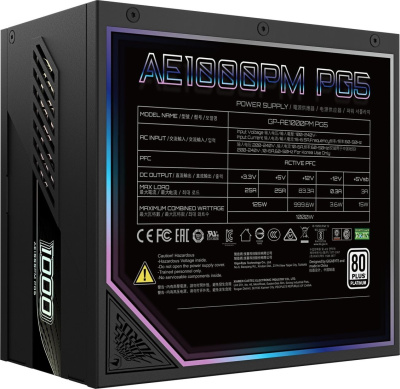 Блок питания Gigabyte Aorus Elite P1000W Platinum AE1000PM PG5 