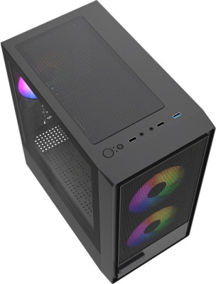 Корпус Powercase Mistral SM02 ARGB CMMSM02B-A3 