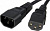 CyberPower EX1018BKC14-C13 (1.8 м, черный) 