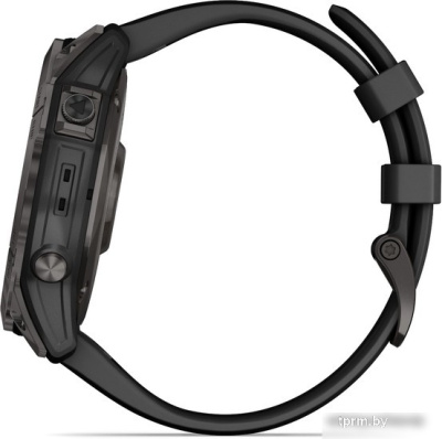 Умные часы Garmin Fenix 7X Sapphire Solar 51 мм (серый карбон/черный) 