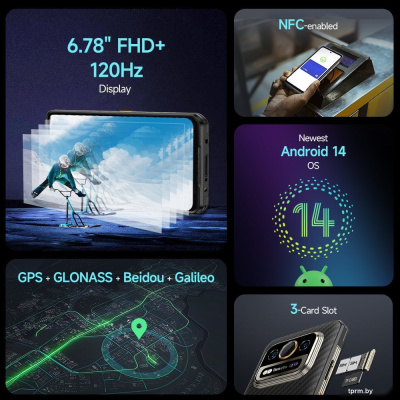 Ulefone Armor 25T 6GB/256GB (черный) 