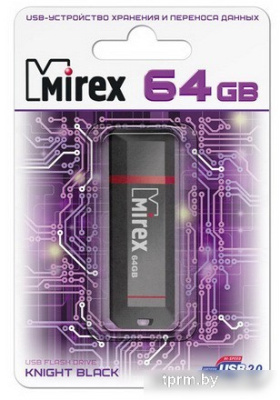 Mirex Knight Black 64GB [13600-FMUKNT64] 