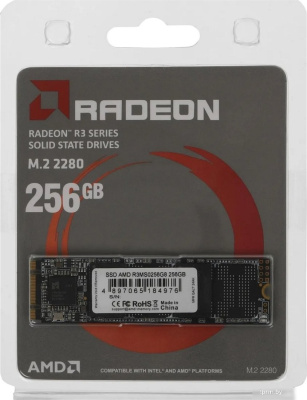 SSD AMD Radeon R3 256GB R3MS0256G8 